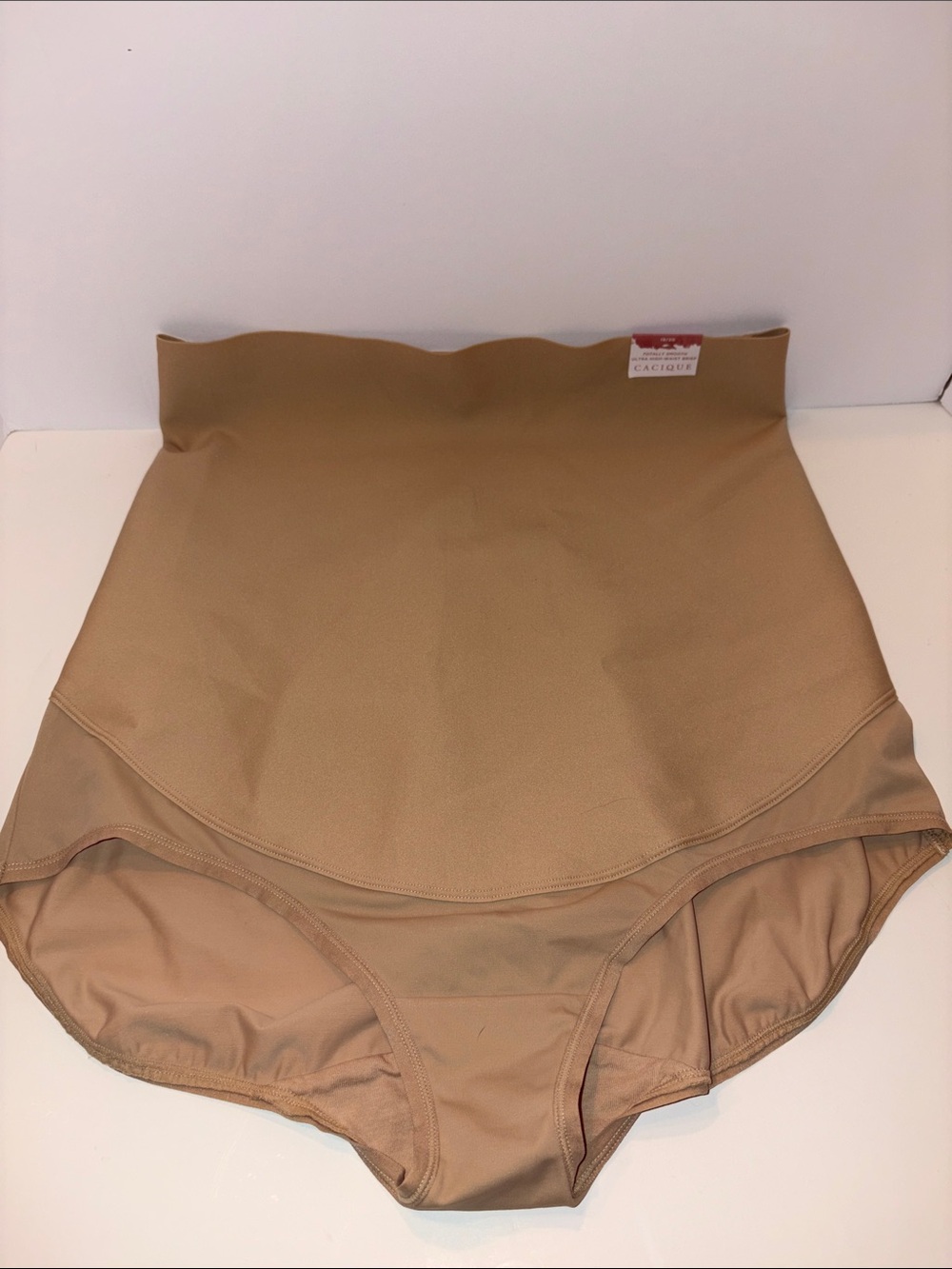 Cacique Tan High-Waist Shaping Brief